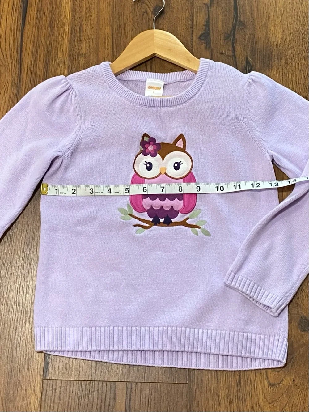 Gymboree Girls ‘Magical Meadow’ Purple Sweater and Pant Set Size 6